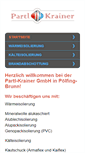 Mobile Screenshot of partl-krainer.at